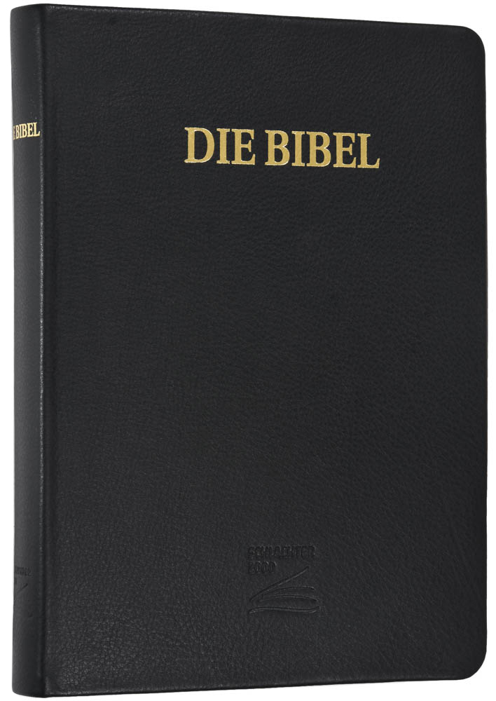 Schlachter 2000 Bibel – Schreibrandausgabe (Softcover, schwarz)