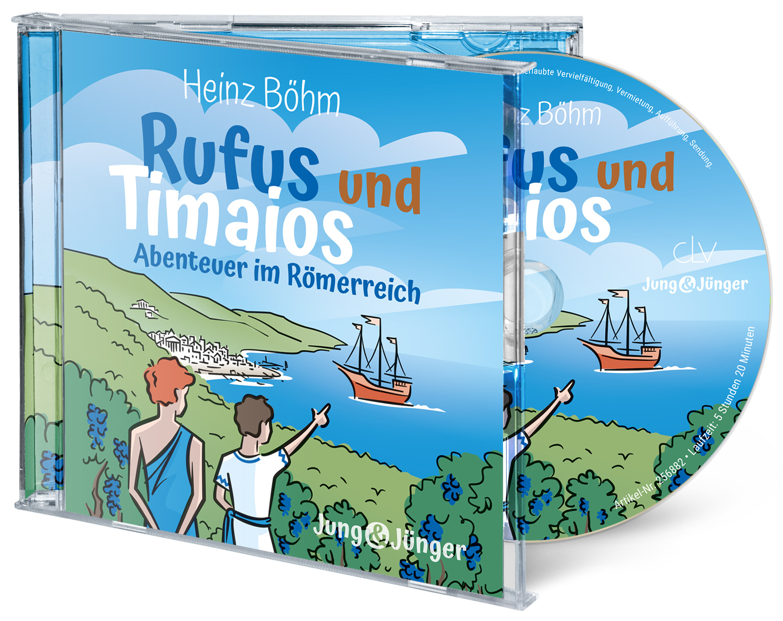 Rufus und Timaios – Abenteuer im Römerreich (Hörbuch [MP3])