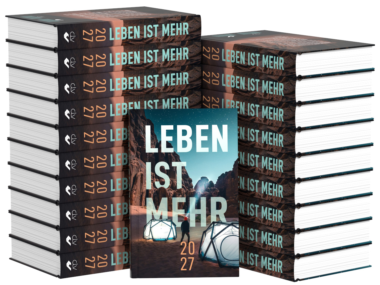 20er Paket Leben ist mehr 2027 (gebunden)