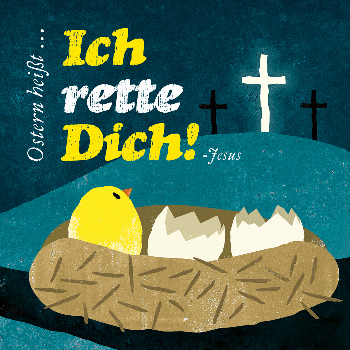 Ostern heißt: »Ich rette Dich!«