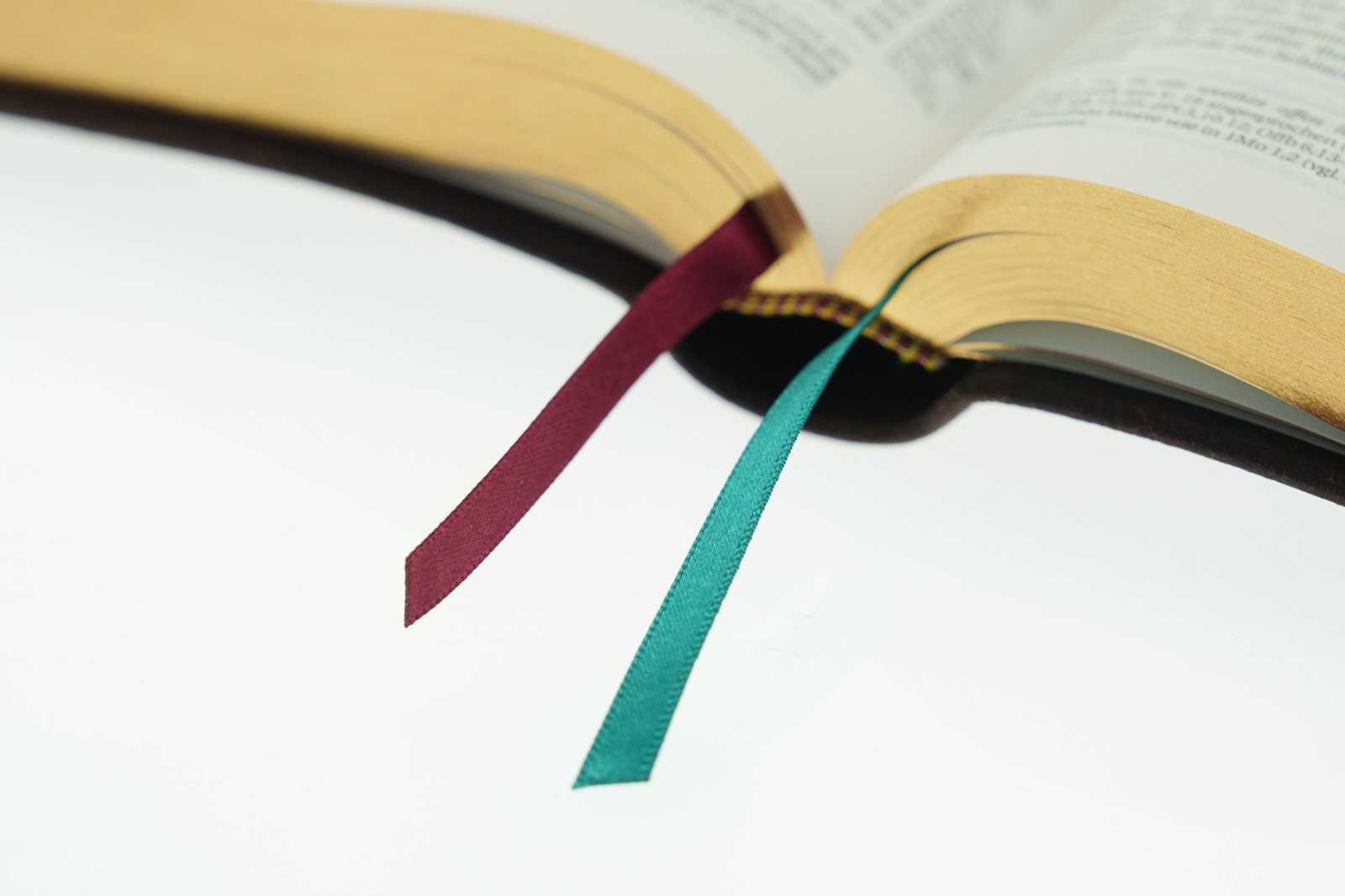 Schlachter 2000 Bibel - Taschenausgabe (Softcover, Rindsleder, Rotgoldschnitt)