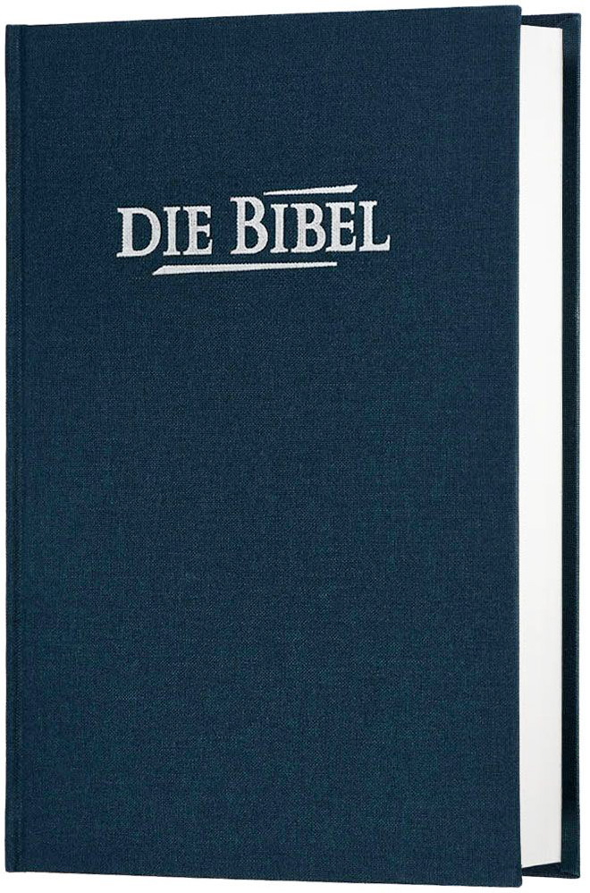 Elberfelder Bibel – Taschenausgabe (Hardcover, Leinen dunkelblau) 