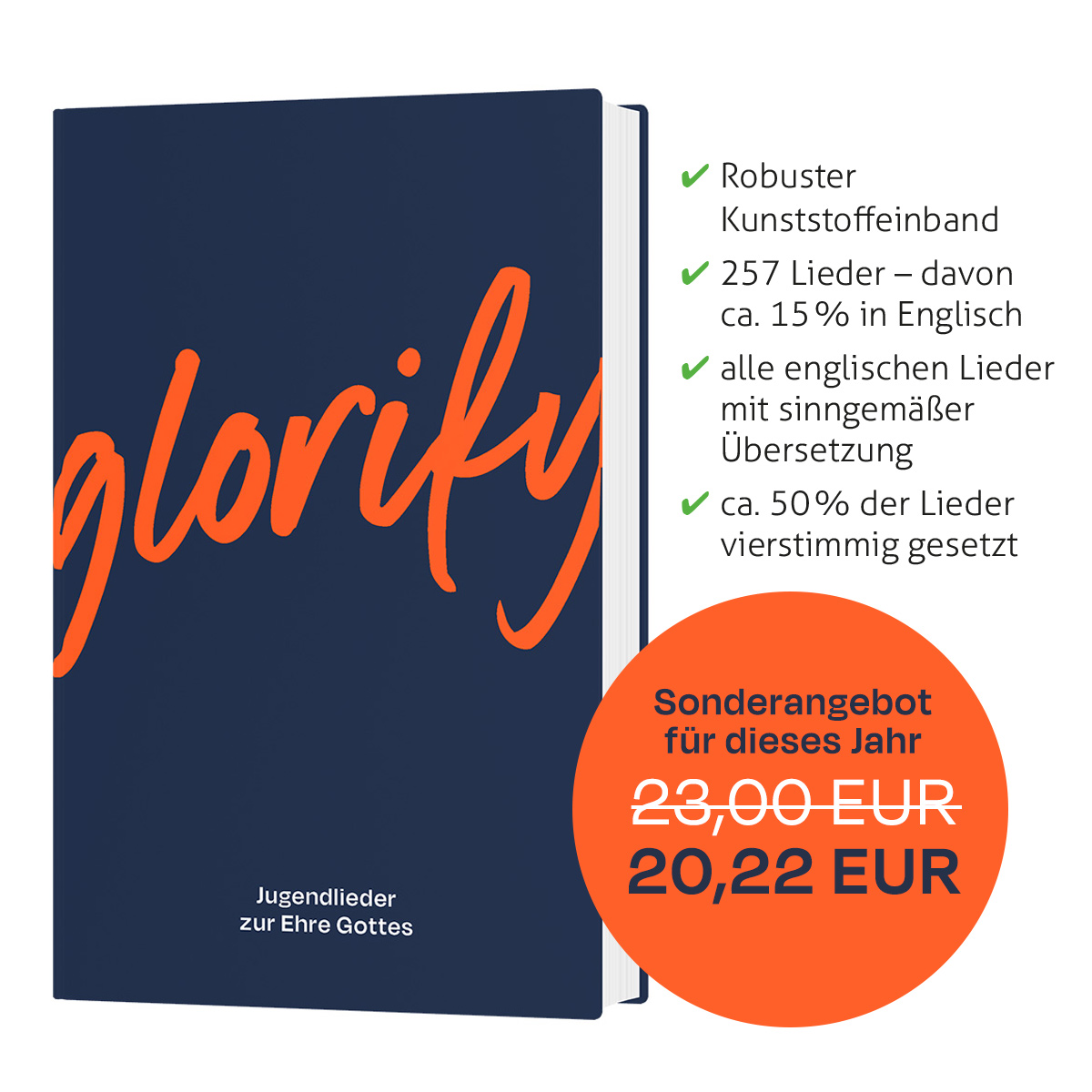 Glorify Liederbuch