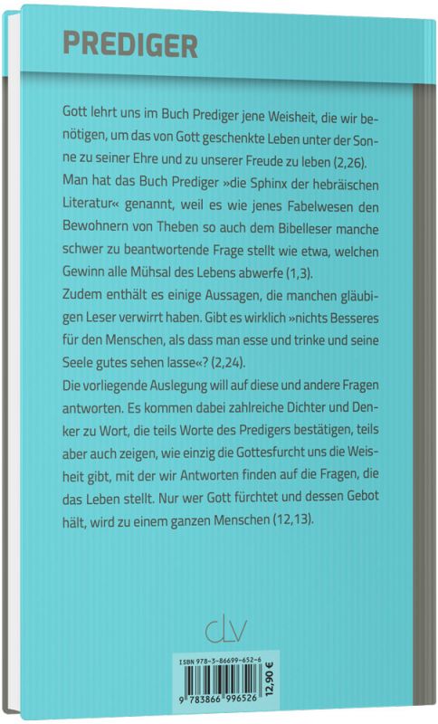 Kommentar zum Buch Prediger | 256652